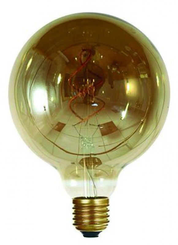 Lampe Globe G Filament Led Twisted X Mm W E K