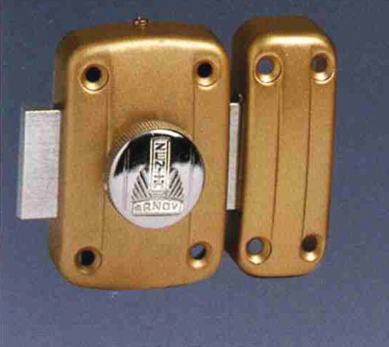 Verrou ISEO Cavith 4116 double entrée cylindre 45 mm avec 3 clés