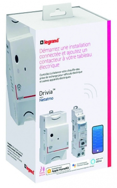 Pack connecté Drivia module Control + contacteur with Netatmo