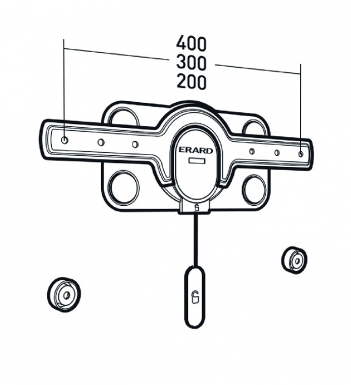 supports &eacute;crans muraux 618.235