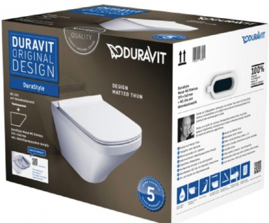 Abattant wc suspendu outlet duravit