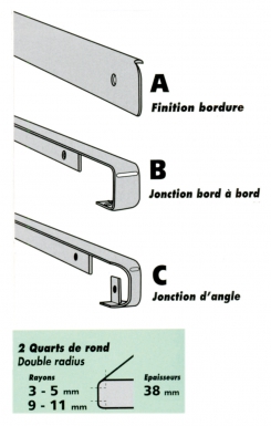 BORDURES POUR PANNEAUX BOIS 897.356